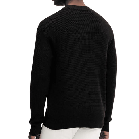 CALVIN KLEIN JEANS Maglia Calvin Klein - Maglia in cotone waffel XS  - Francavilla Moda